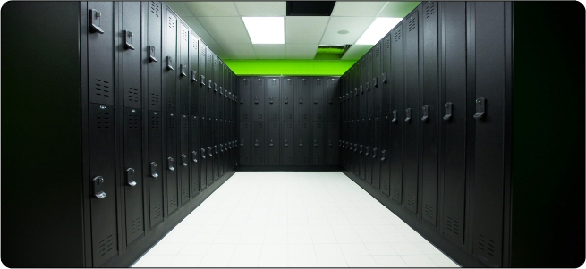 Lockers room lockers